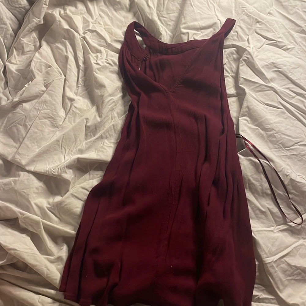 Maroon tank top